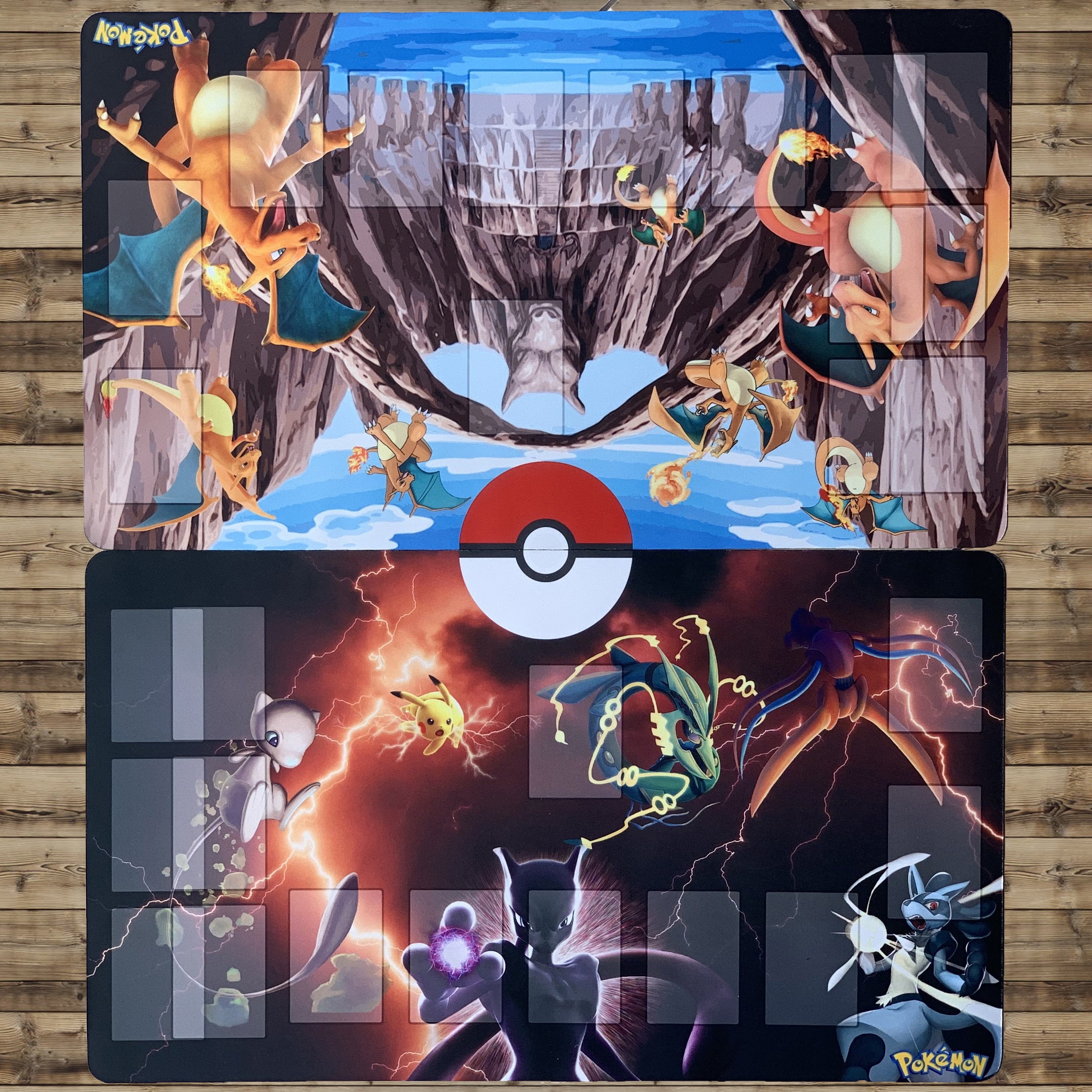 Pokémon Kartenmatten Dracaufeu-Spielfeld | Etsy