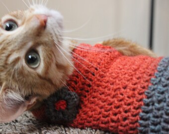 cat sweater etsy