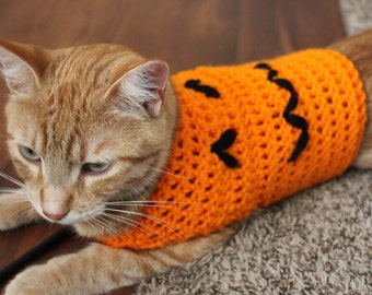 Abrigo De Mujer Halloween Animal Cat Pumpkin Print Ca 1822 Abrigo De Mujer Halloween Animal Cat Pumpkin Print Ca 1822