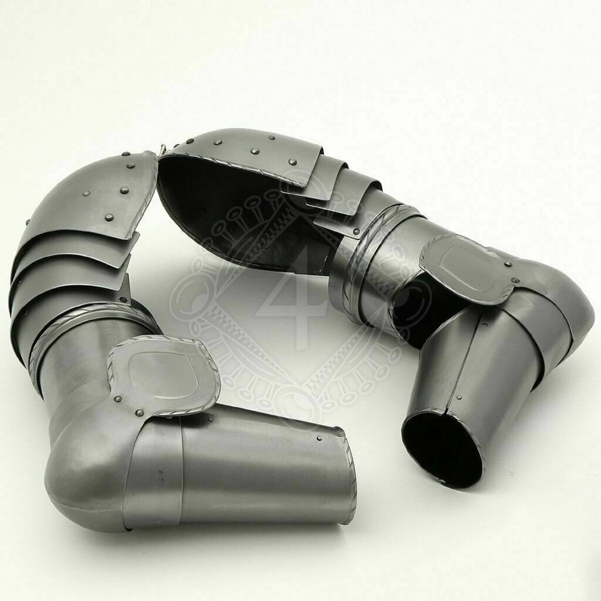 Full Arm Armor Bracer Hand Protection Guard Knight Gothic Pauldrons