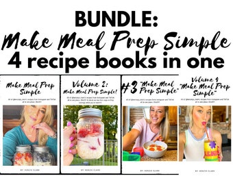 BUNDLE: 4 Recipe Books in ONE