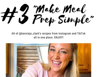 Livre de recettes 3 : Simplifiez la préparation des repas