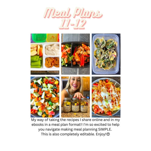 Meal Plans 11-12