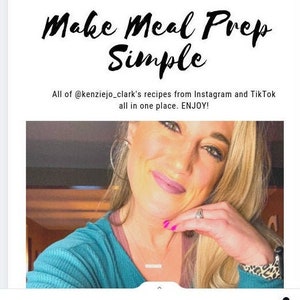 Recipe Book 1: Make Meal Prep Simple