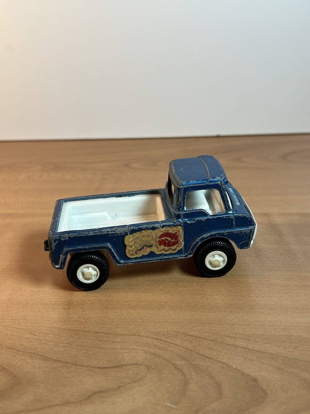 1969 Tootsie Toy Pick up Truck Wheelie Wagon Blue Diecast Etsy