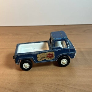1969 Tootsie Toy Pick Up Truck Wheelie Wagon Blue Diecast