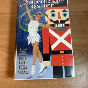 Nutcracker On Ice VHS Video Tape Christmas Skating Oksana Baiul 1995