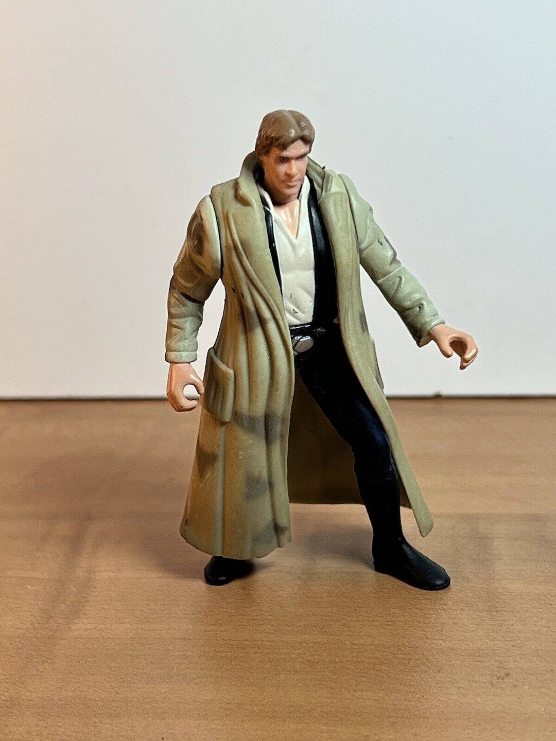 Star Wars Power of the Force Han Solo in Hoth Gear with Open Hand