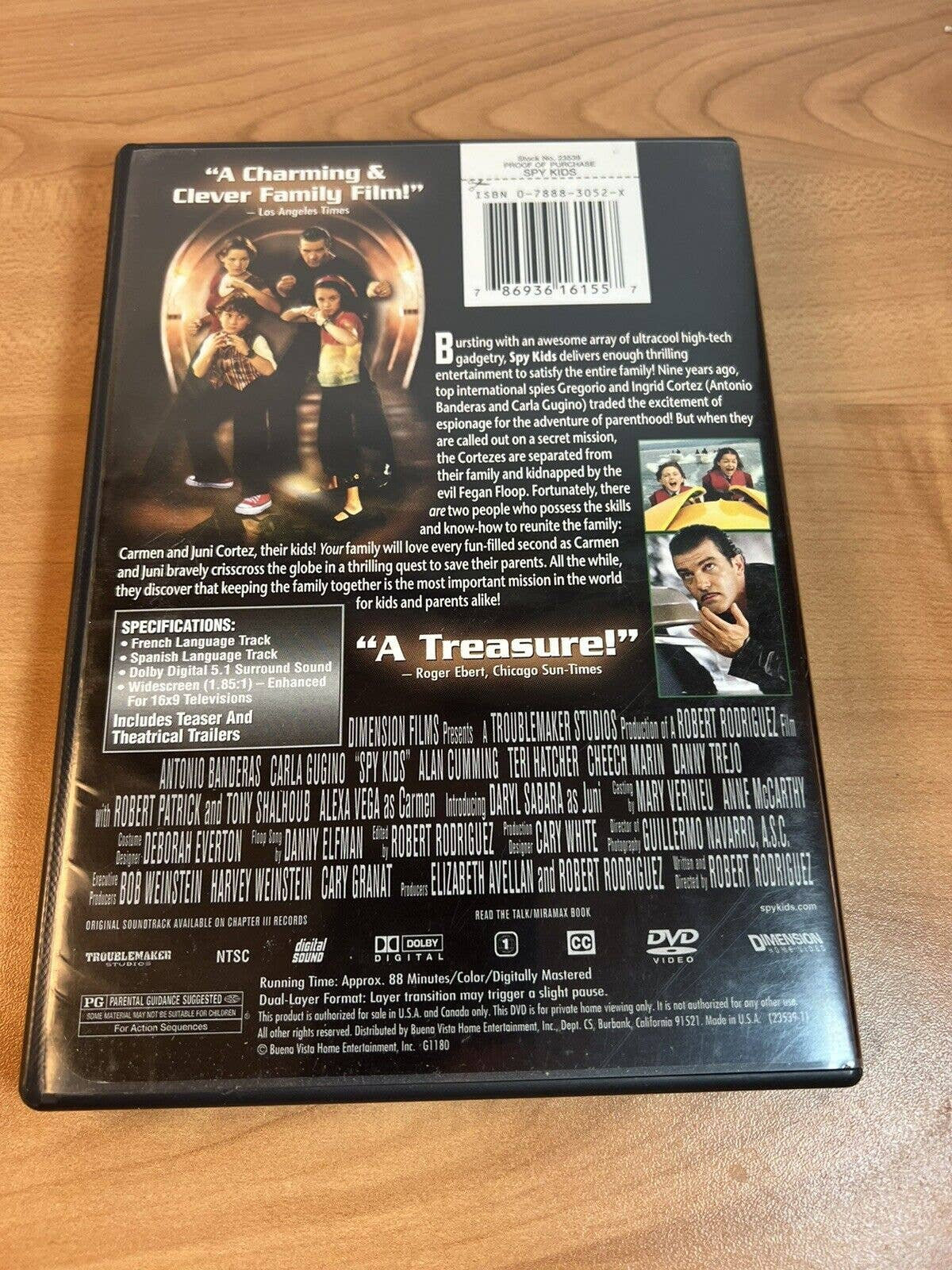 Spy Kids DVD Widescreen Kids Family Movie• PG• Dimension