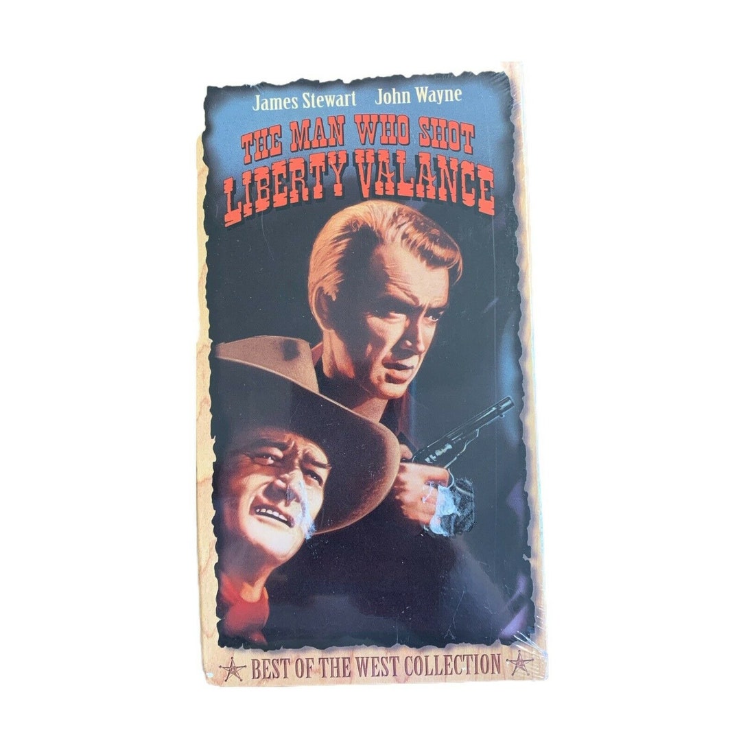 The Man Who Shot Liberty Valance 1962 James Stewart & John Waynevhs, 1998 NEW - Etsy The Man Who Shot Liberty Valance 1962 James Stewart & John Waynevhs, 1998 NEW - Etsy