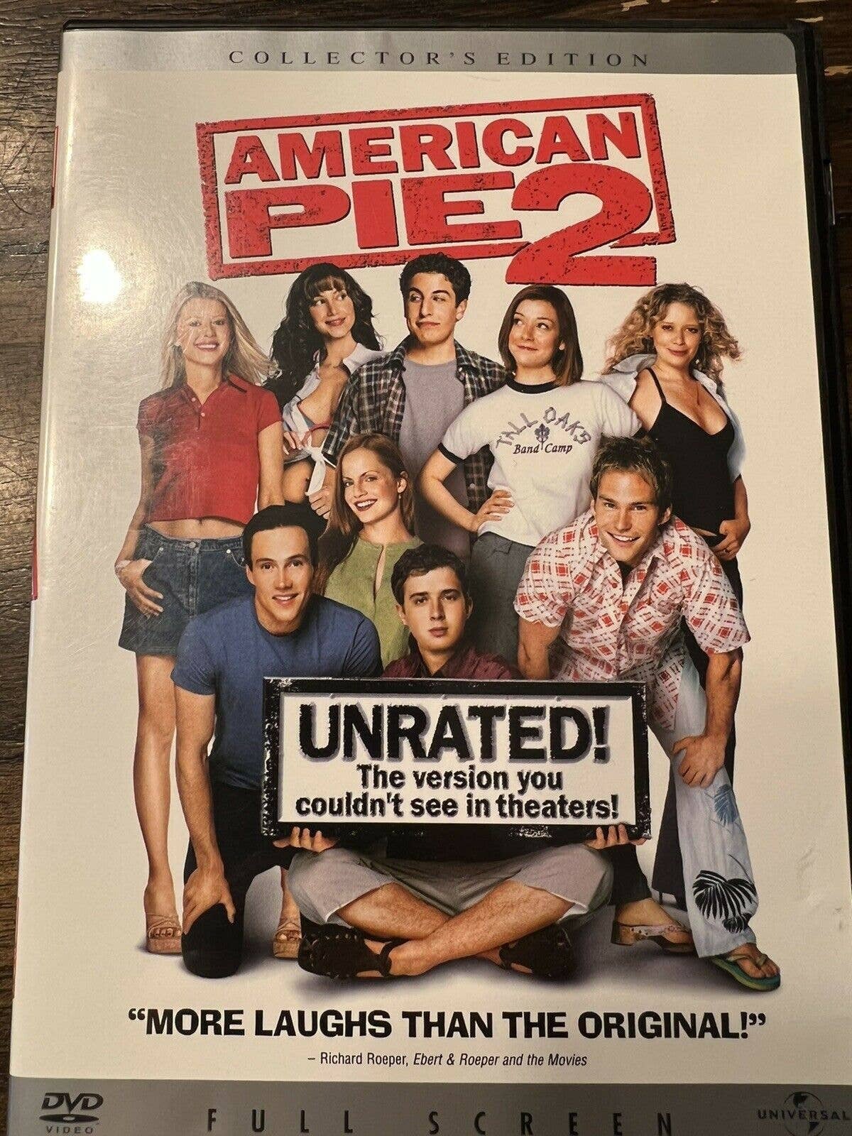 American Pie 2 fullscreen unrated Version Collector s Edition