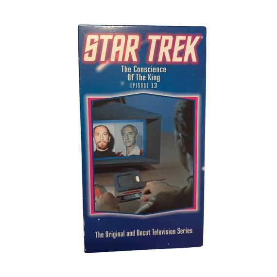 Star Trek - Episode 13 - the Conscience of the King (VHS,1993) - Etsy 