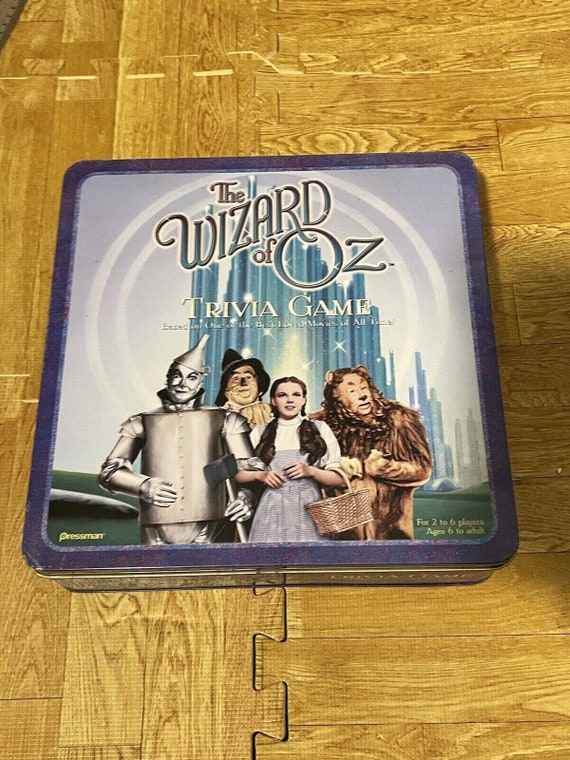 Vtg the Wizard of Oz Trivia Game in Collectors Tin Etsy