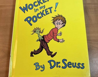 Bright and Early Books • There's a Wocket in My Pocket by Seuss (1974) Hardcover