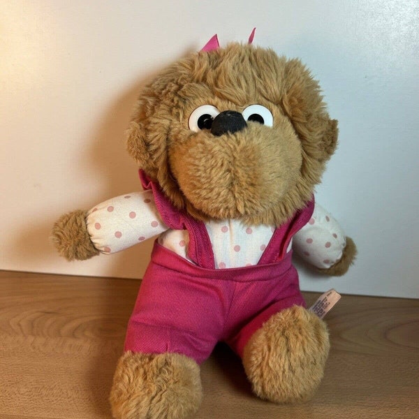 Vintage 90s Berenstain Bears ~ Sister Bear ~ 7" Stuffed Plush