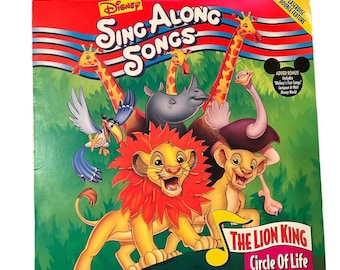 Disney Sing Along Songs the Lion King Circle of Life Laserdisc - Etsy