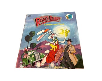 Who Framed Roger Rabbit A Different Toon Golden Book Paperback Vintage 1988