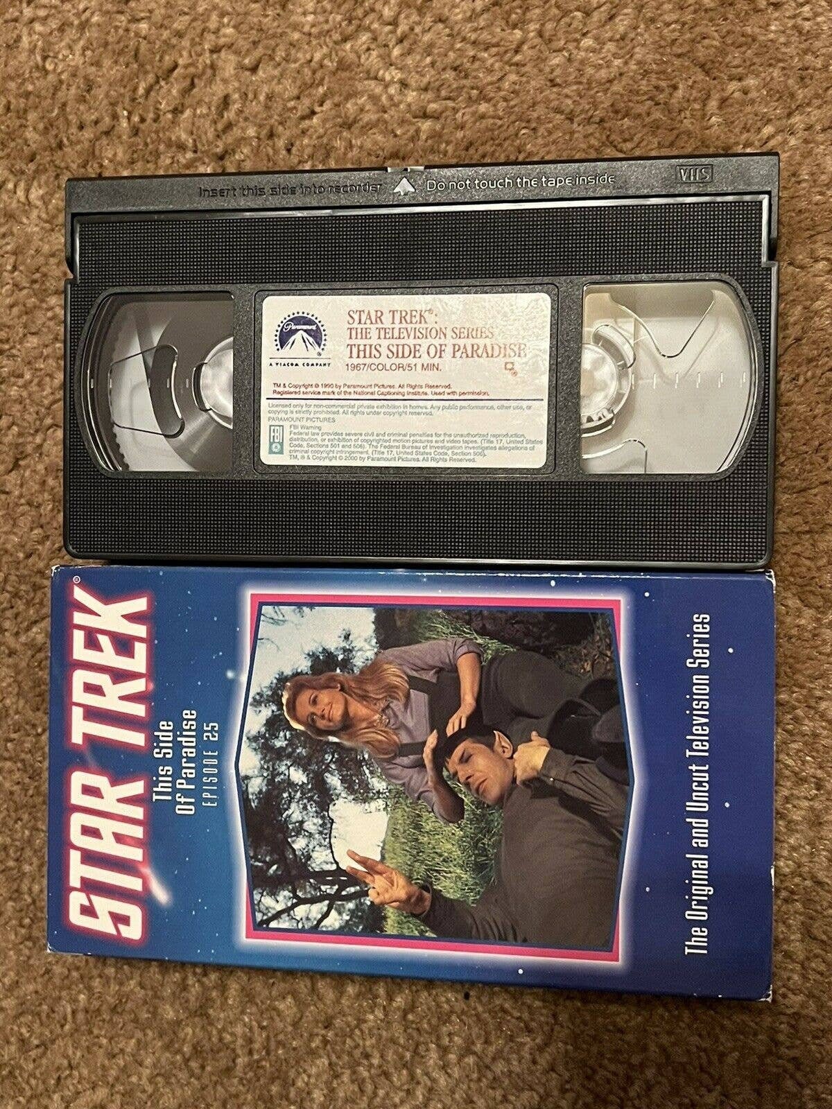Star Trek 25: This Side of Paradise [VHS] 【公式通販】