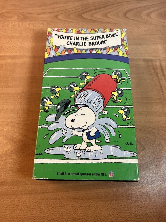 VHS Charlie Brown Youre in the Super Bowl Charlie Brown VHS Etsy Canada