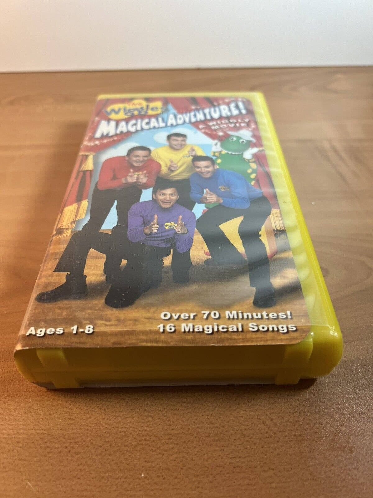 The Wiggles Magical Adventure A Wiggly Movie Vhs