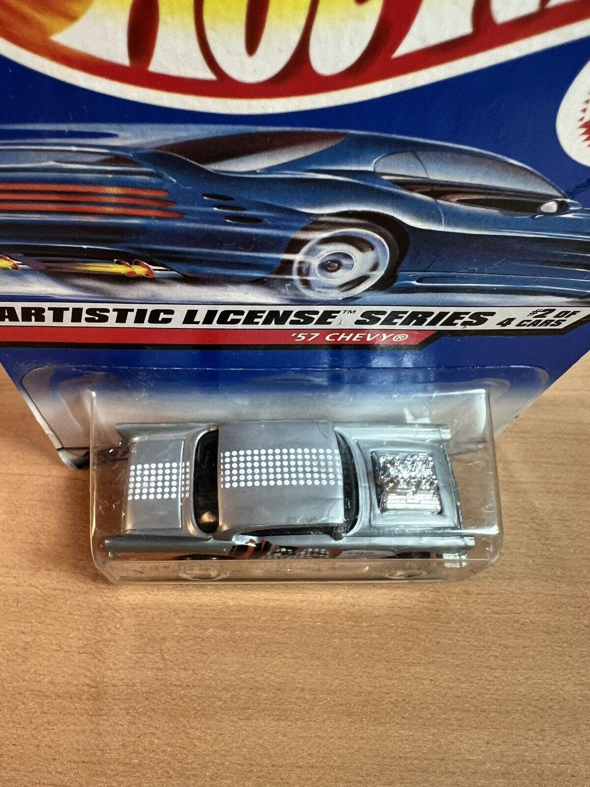 Hot Wheels Artistic License Series (1997) Mattel 2/4 '57 Chevy Toy