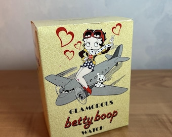 Glamorous Betty Boop Watch Patriotic With Box Watch Vintage 2004 Needs Battery