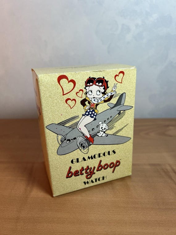 Collection 2004 Betty Boop Its a Glamorous Betty Boop Women’s watch Very Rare 2004 Glamorous BETTY BOOP Watch In Tin And Outer Box | eBay main image 3