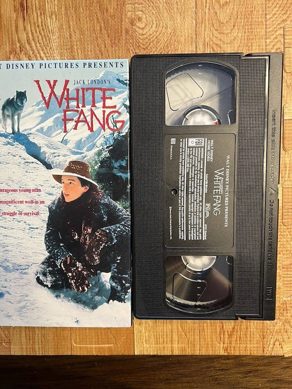 White Fang VHS Original Vintage Release 1991 Jack London Ethan