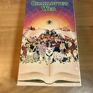1973 Charlotte's Web McDonald's Paramount VHS Movie Tape