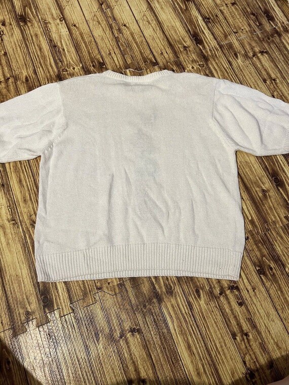 Vintage Alfred Dinner Short Sleeve Thick Pullover… - image 9
