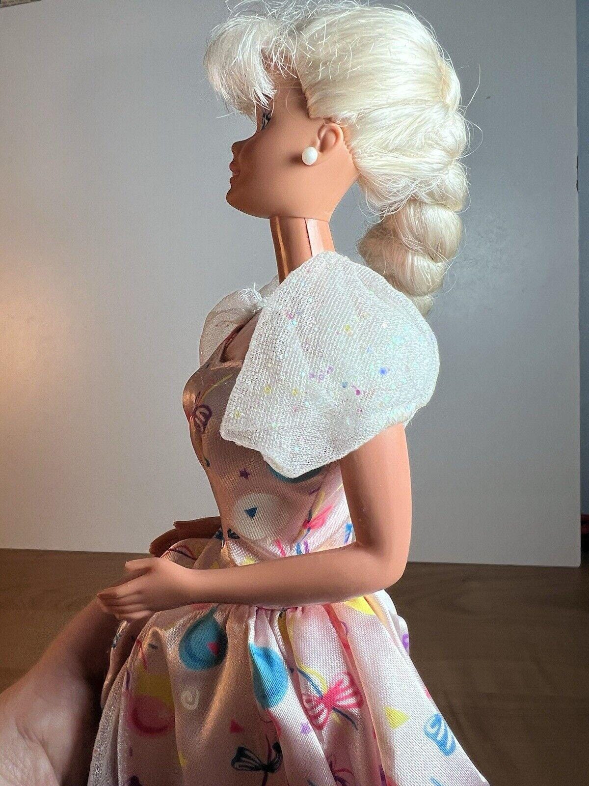 Ancienne Poupee Mannequin Barbie Mattel Tete 1976 Corps Chi