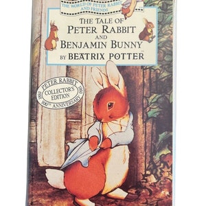 The Tale Of Peter Rabbit And Benjamin Bunny di Beatrix Potter (VHS) 1993 Col Ed
