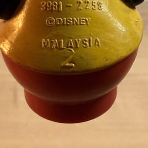 Vintage Mickey Mouse Figure 2.75” image 5