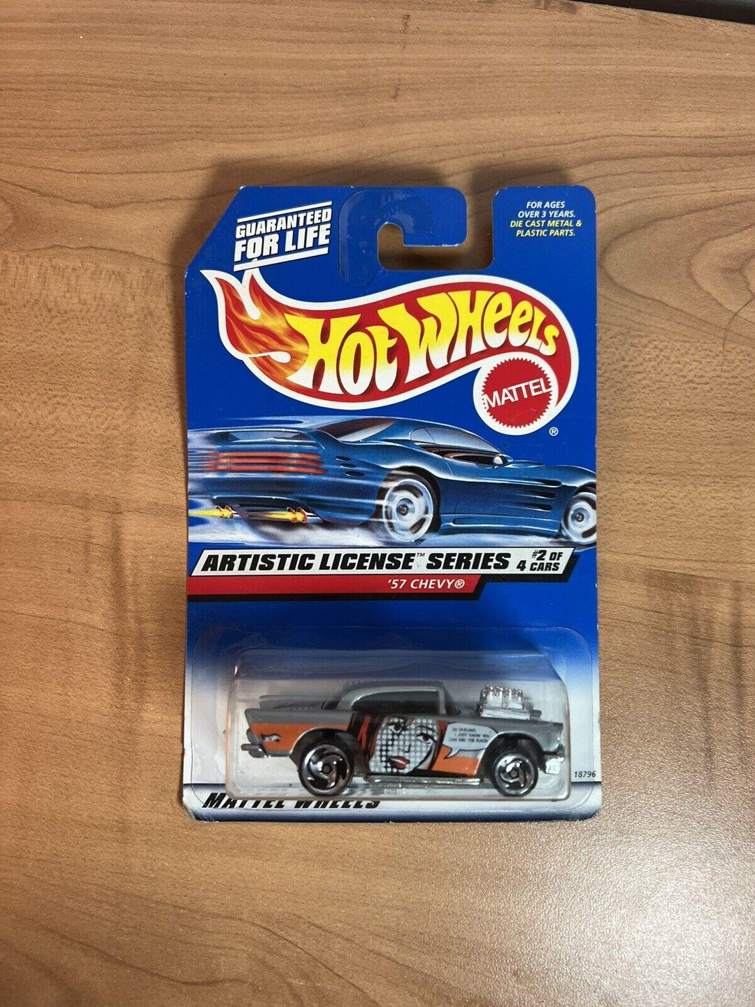 Hot Wheels Artistic License Series (1997) Mattel 2/4 '57 Chevy Toy