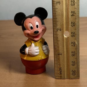 Vintage Mickey Mouse Figure 2.75” image 7