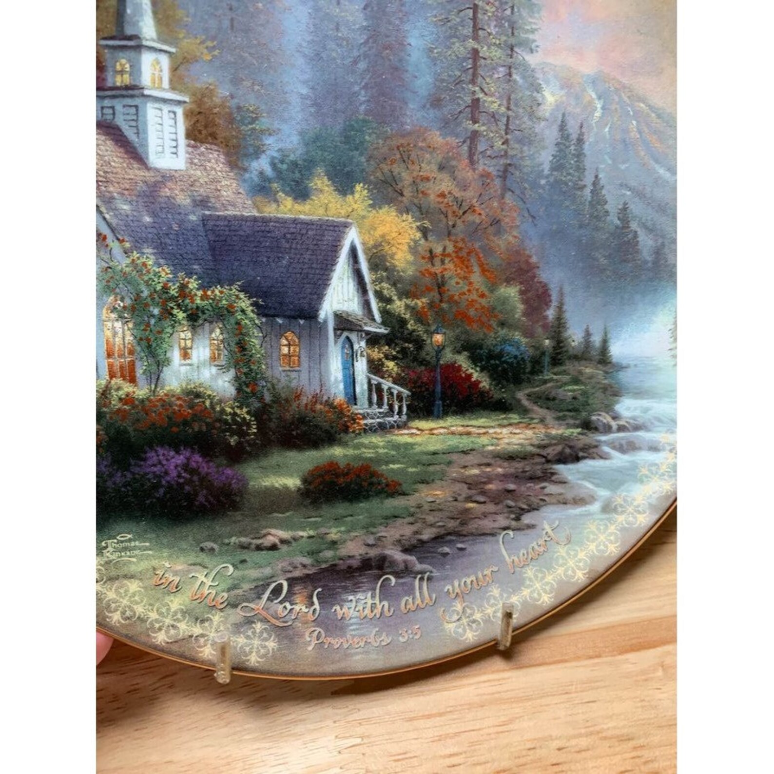 Thomas Kinkade collectible decorative plates 2 Etsy