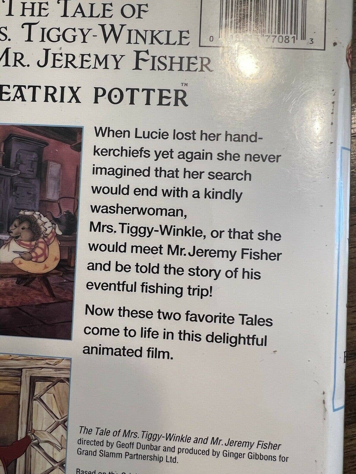 Beatrix Potter the Tale of Mrs. Tiggy Winkle and Mr. Jeremy Fisher