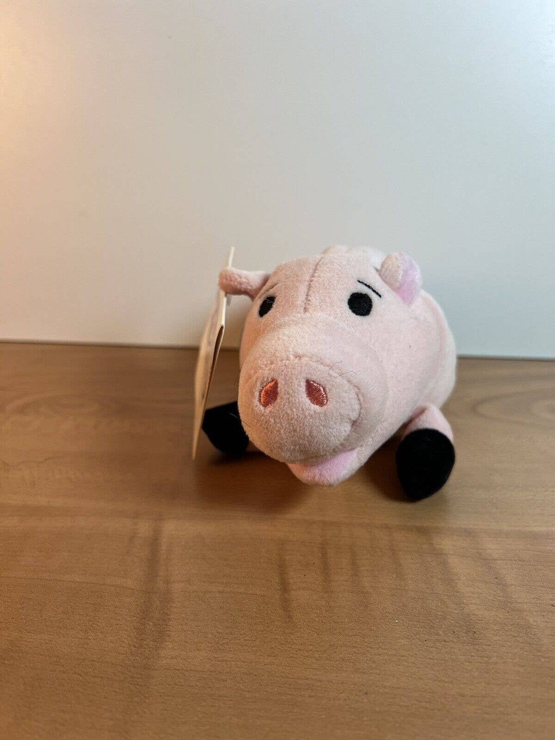 Vintage the Disney Store Hamm Plush Mini Bean Bag Stuffed Animal Toy 7