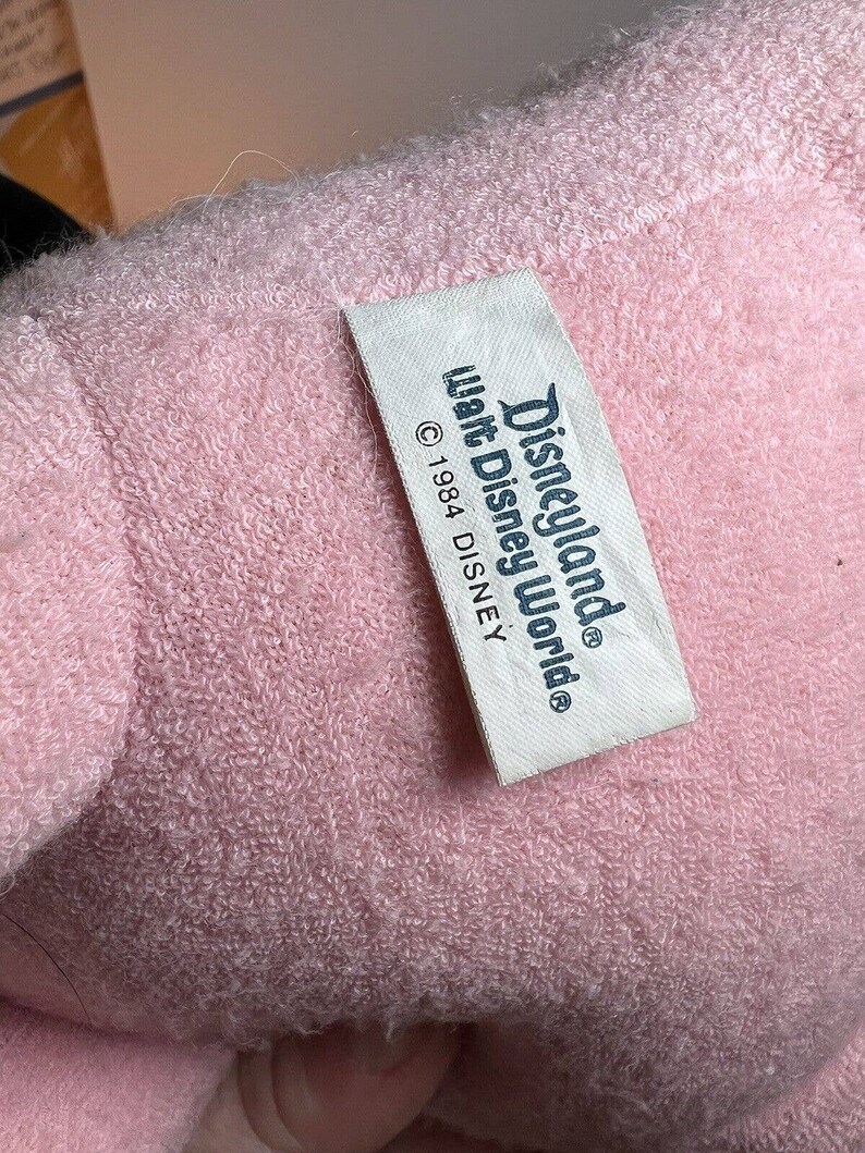 Vintage 1984 Disneyland Walt Disney World Plush Baby Crawling Minnie Mouse image 7