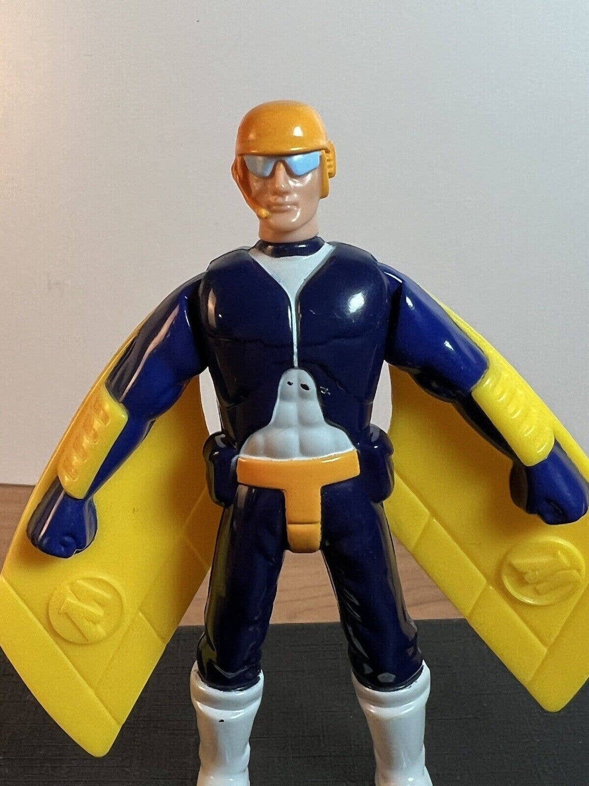 McDonald Flame 2001年 2001 Vintage Action Man z szybowcem McDonald's Happy Meal