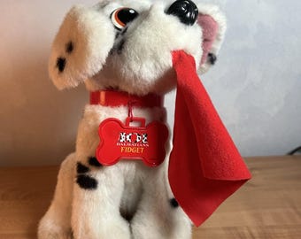 Jahrgang 1996 Mattel Disney FIDGET Dalmatiner Welpen 9 ”Plüsch Tauziehen FUNKTIONIERT!