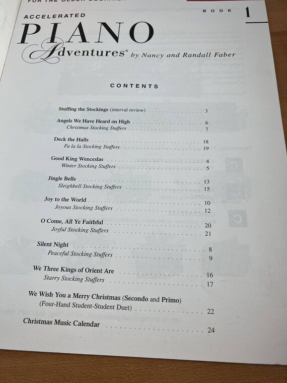 thumbnail interactive-video image 1 of Piano Adventures Lesson Book – Level 1 (2nd Edition) By Nancy & Randall Faber – Used Good 1 of 3