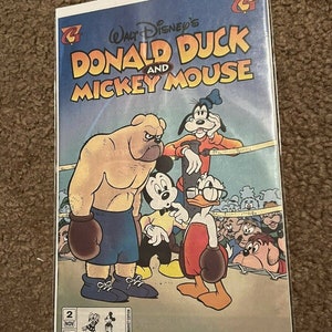 GEMSTONE COMICS - Donald Duck & Mickey Mouse #2 - NOVEMBER 1995 -