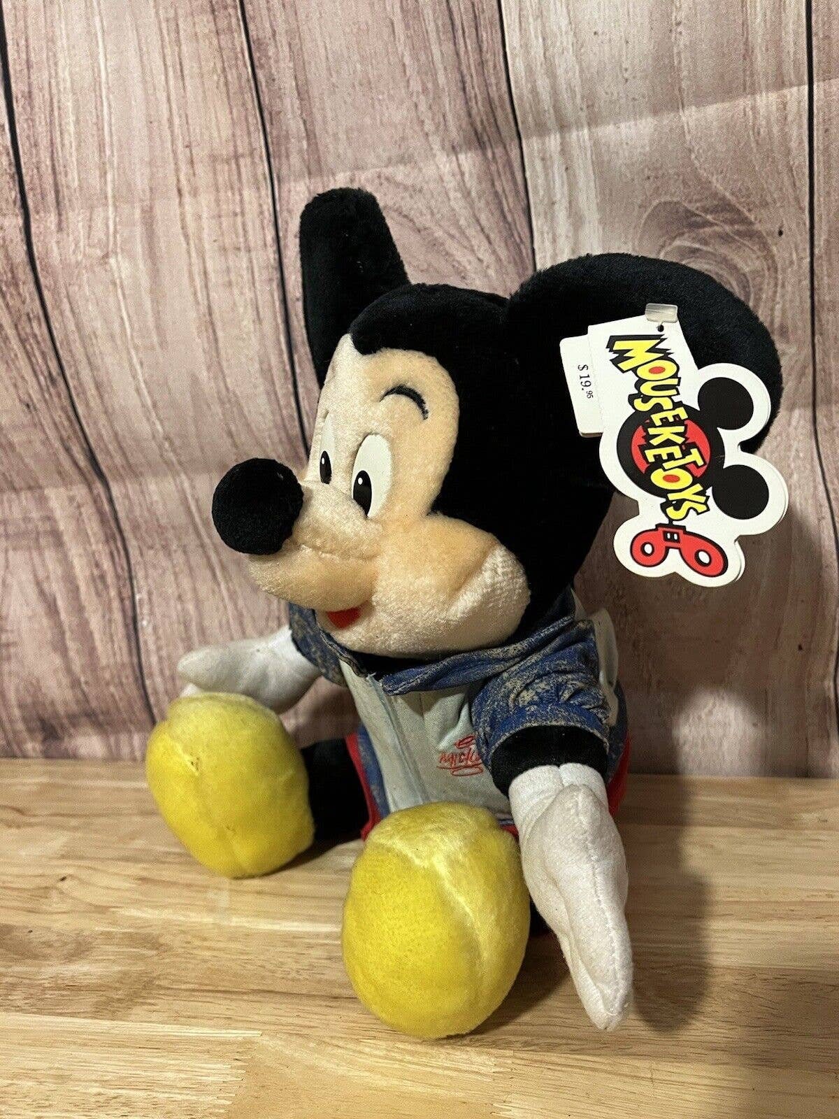 1990年代 マウスケトイズ ミッキーマウス ぬいぐるみ タグ付き