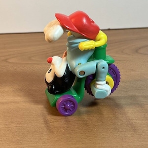 1993 McDonalds Happy Meal Spielzeug Vintage Animaniacs TV Show Wakko On Tricycle