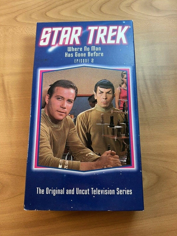Star Trek VHS Tape Where No Man Has Gone Before Episode 2 1991 - Etsy