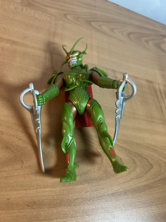 Saban's Beetleborg Metallix: Horribelle “evil Crustacean” (bandai