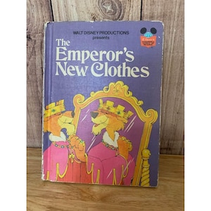 Vintage Walt Disney’s Wonderful World Of Reading The Emperor’s New Clothes 1975