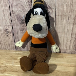 Applause Walt Disney 1984 Vintage Goofy LARGE 15&quot; Stuffed Plush Doll Toy #2371
