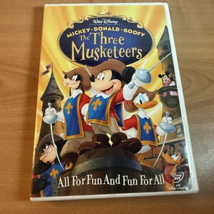 Walt Disney Les Trois Mousquetaires Mickey Donald Dingo Film DVD 2004